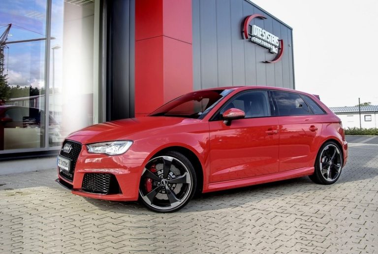 DTE le saca 410 CV y 557 Nm de par al Audi RS3: ¡Menuda bestia!