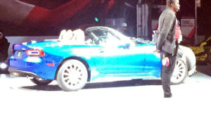 Así es la trasera del Fiat 124 Spider horas antes de conocerlo