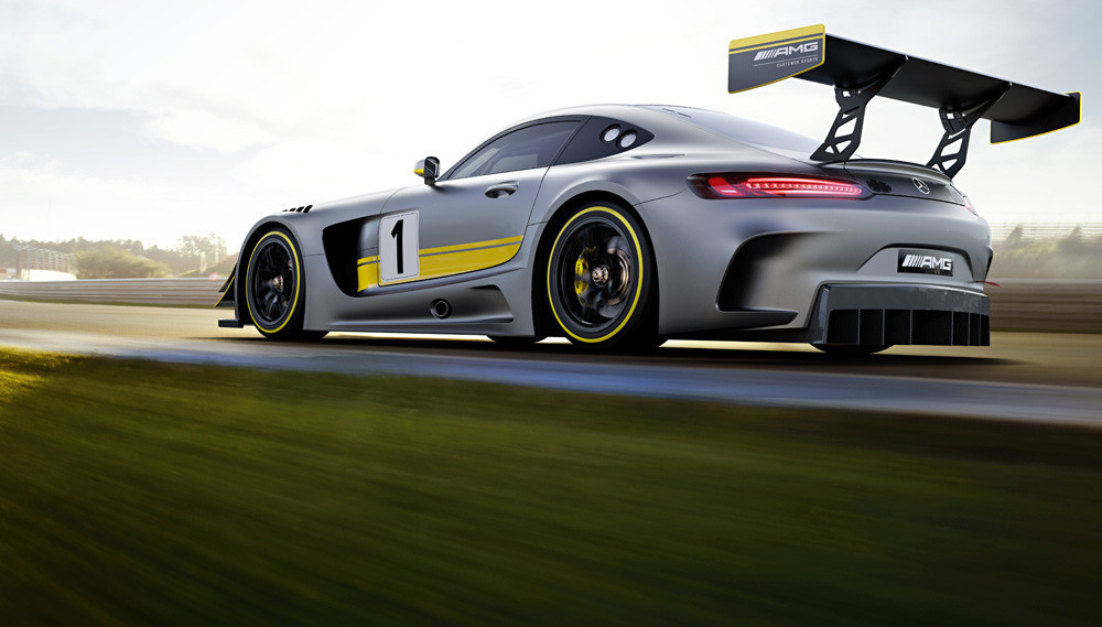 Rennwagen Mercedes-AMG GT3 Genf 2014; Racecar Mercedes-AMG GT3 Geneva 2014