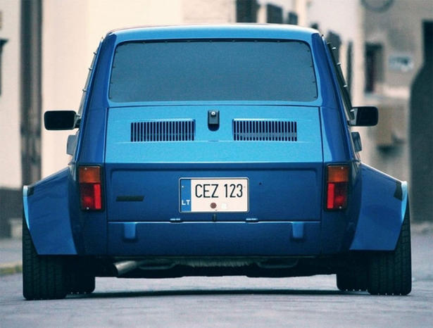Vídeo: Este Fiat 126p con motor VTEC Turbo no es nada convencional... 2