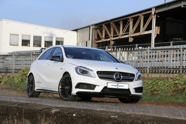 POSAIDON le saca 485 CV al Mercedes A45 AMG: ¿Dónde está su límite?