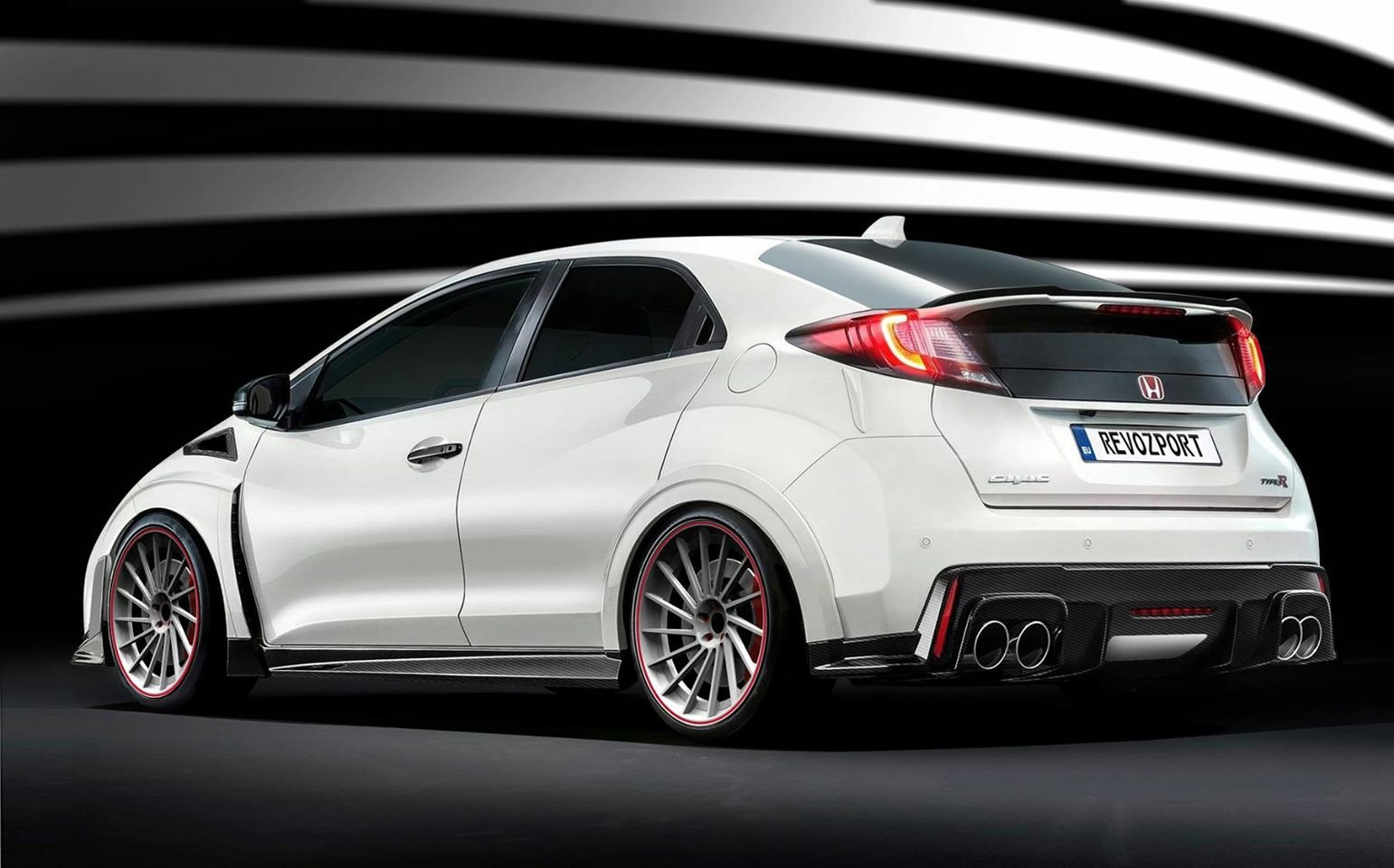 Revozsport nos presenta un Honda Civic Type R con una estética aún más peculiar 2