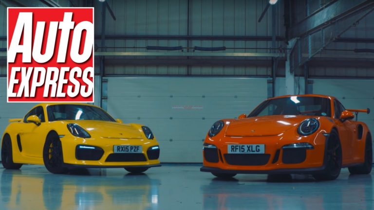 El enfrentamiento de pesos pesados: Porsche 911 GT3 RS vs Porsche Cayman GT4