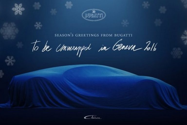 El Bugatti Chiron se acercará y mucho a los 470 km/h