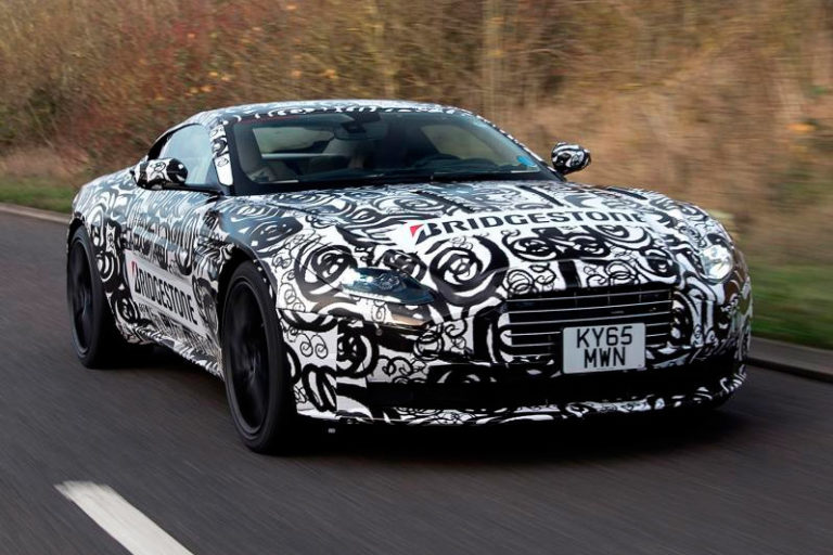Aston Martin nos desvela las primeras imágenes del DB11: Aún en estado de gestación