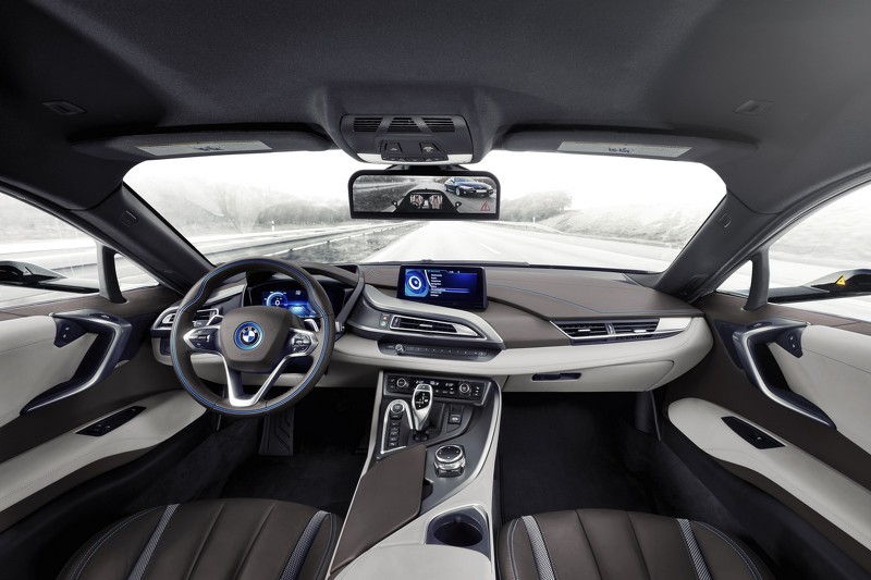 BMW i8 Mirrorless, la apuesta de BMW por el coche sin espejos retrovisores 2
