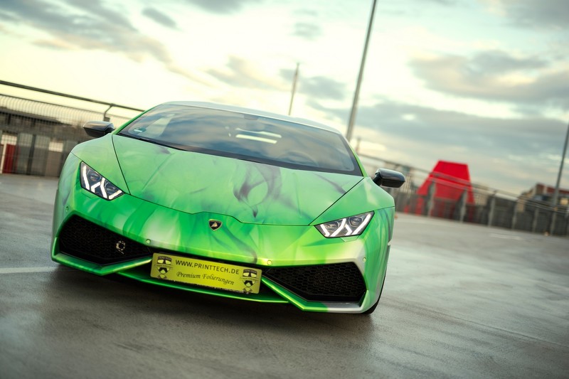 Lamborghini Huracan tricolor por Print Tech 2