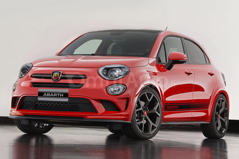 Un vistazo al Abarth 500X que veremos en las calles el próximo año