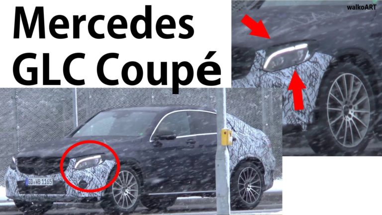 Vídeo: el Mercedes GLC Coupé ya apunta maneras