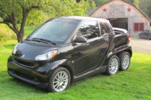 Un Smart Fortwo 6×6 también puede ser tuyo… aunque no es oficial