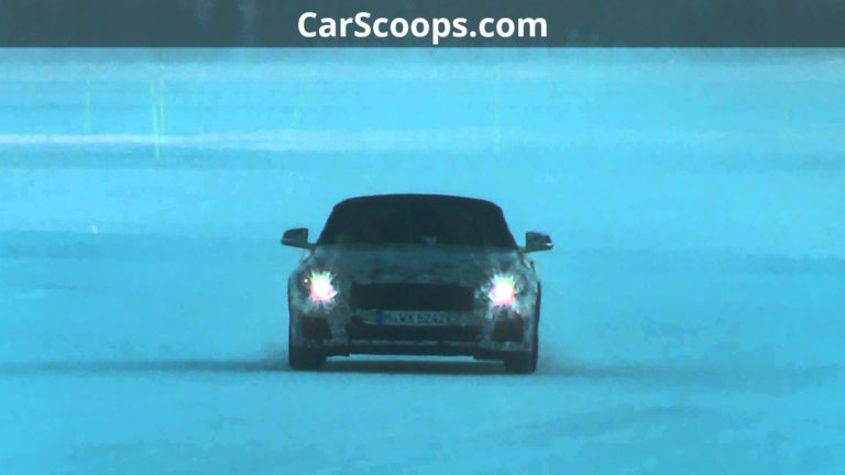 Vídeo: El BMW Z5 sale a pasear por la nieve