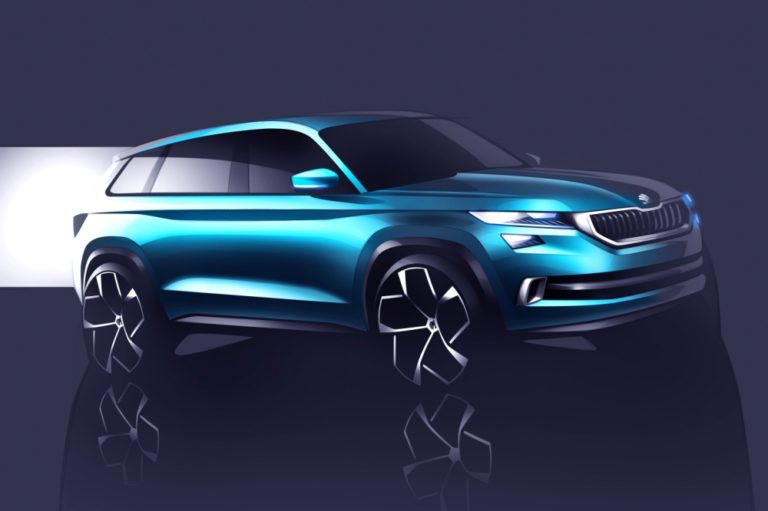Skoda VisionS: Un anticipo del SUV de siete plazas que será primo del SUV de SEAT
