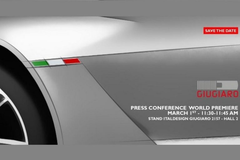 Segundo anticipo oficial del Italdesign Giugiaro