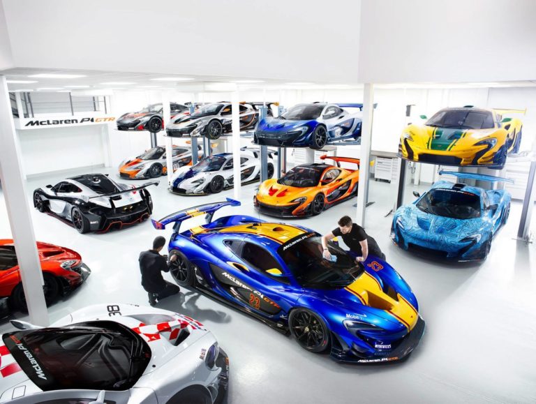 ¿Cómo es el lugar donde dan a luz los McLaren P1 GTR?