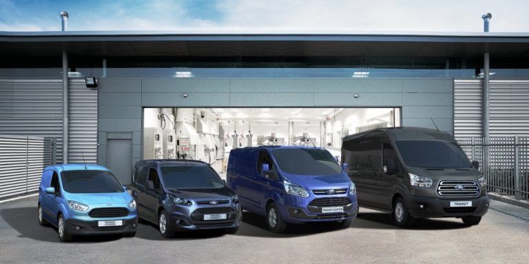La gama Transit de Ford es un éxito en Europa