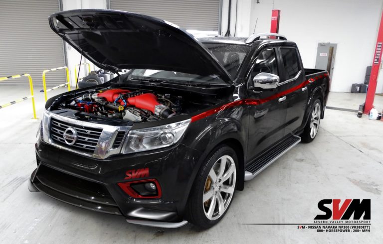 Esta Nissan Navara es una de las más potentes del mundo: 800 CV con el motor del GT-R R35