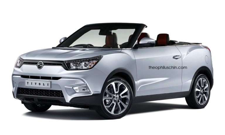 Así lucirá el SsangYong Tivoli descapotable