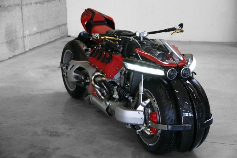 Lazareth LM 847: Una moto con cuatro ruedas y motor V8 Maserati
