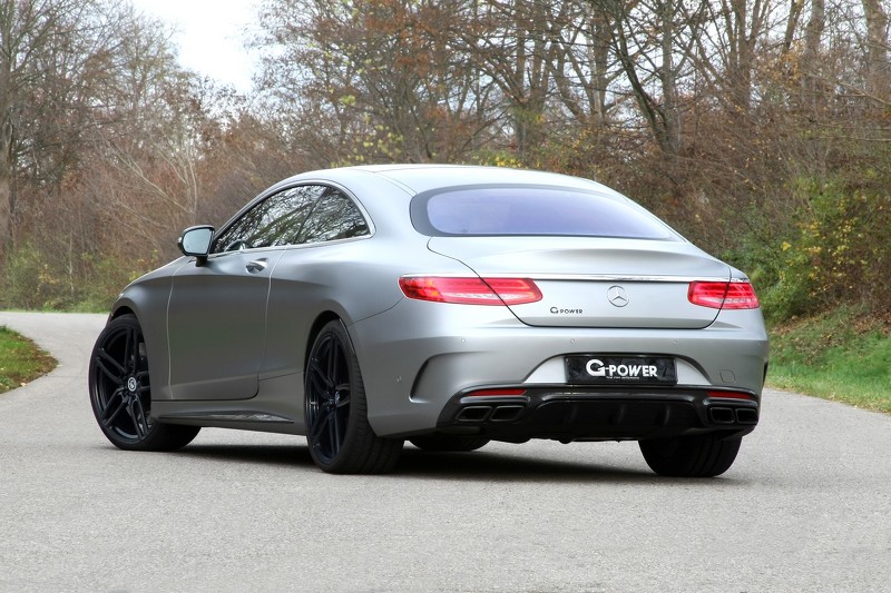 Más de 700 CV con el Mercedes S63 AMG Coupé gracias a G-Power 2