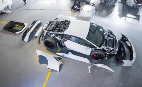 Así es el nuevo coche de Jon Olsson: Un Lamborghini Huracán en proceso 2
