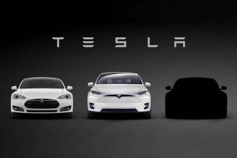 Primer téaser del Tesla Model 3, ¡es un turismo!