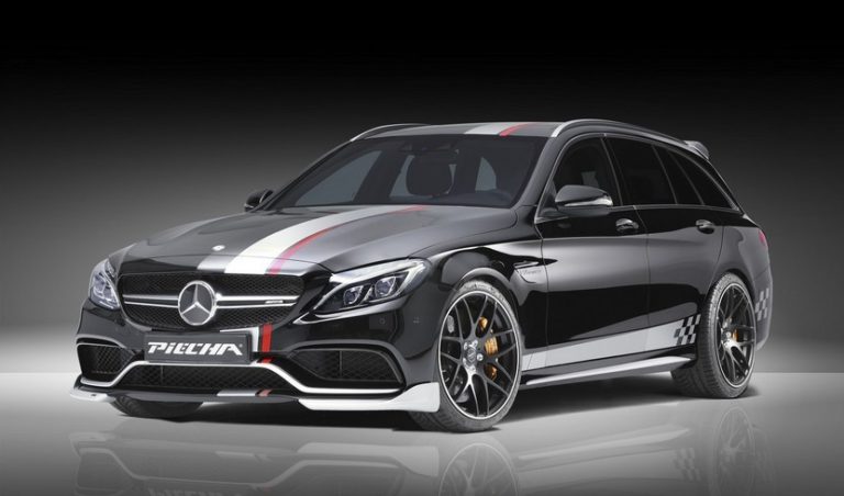 Mercedes-AMG C 63 Estate W205 por Piecha Design: Embadurnado en el aspecto macarra
