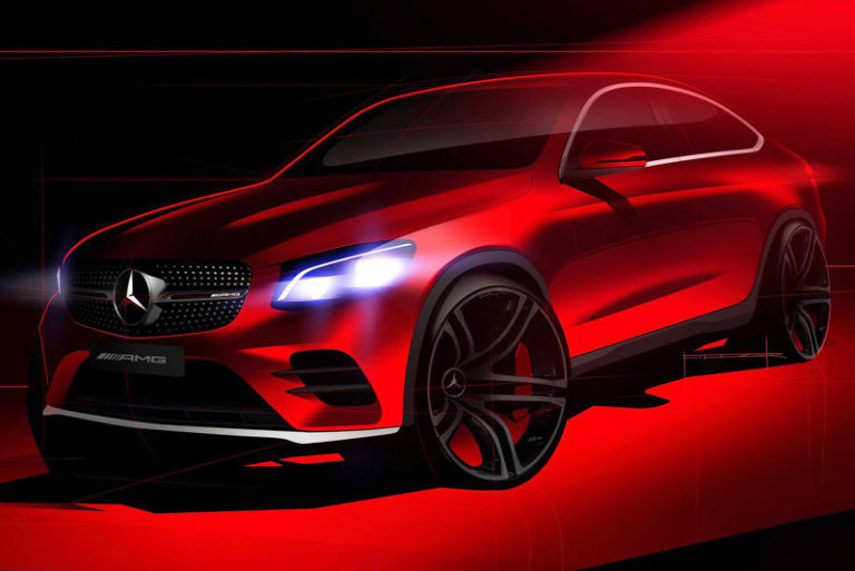 Nuevo téaser del Mercedes GLC Coupé, lo veremos en Nueva York