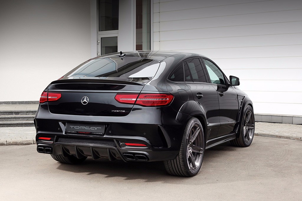 Mercedes GLE Coupé �??Inferno�?�: TOPCAR lo hace pasar por el gimnasio 2