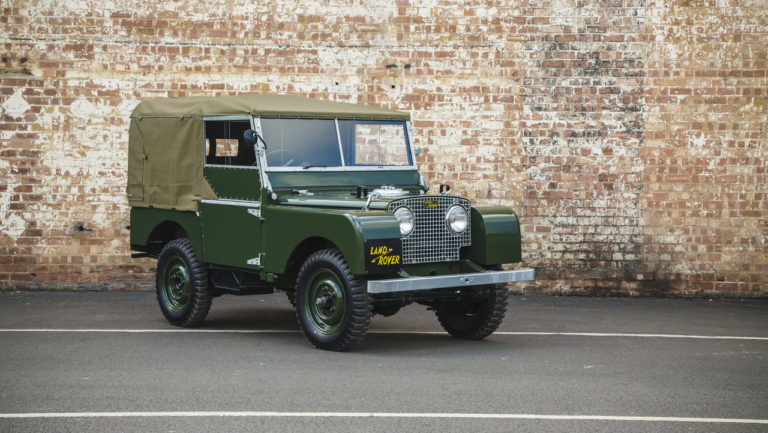 Land Rover pondrá a la venta 25 unidades totalmente restauradas del Serie 1 de 1948