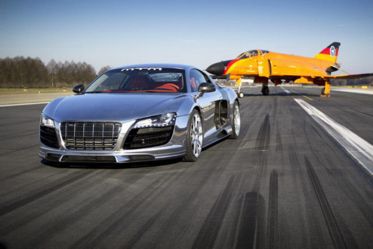 ¿Cuánto pagarías por este Audi R8 de MTM cromado con 802 CV?