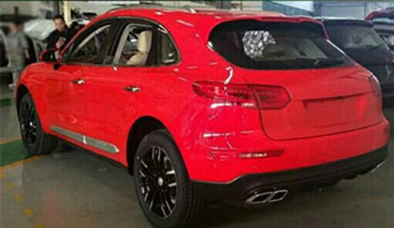 Zotye SR8: China saca la fotocopiadora y copia al Porsche Macan 1