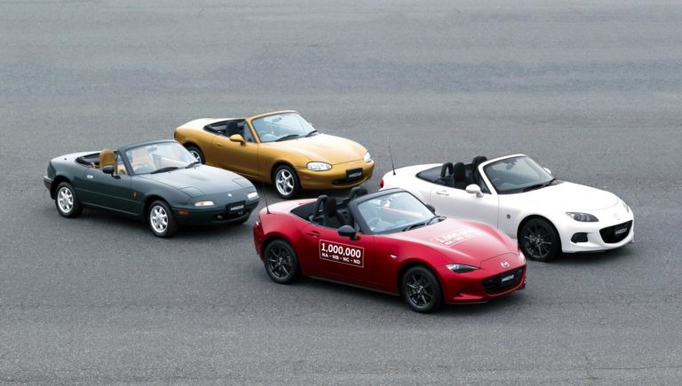 1.000.000 de Mazda MX-5 ya se han fabricado: El legendario roadster sigue batiendo récords…