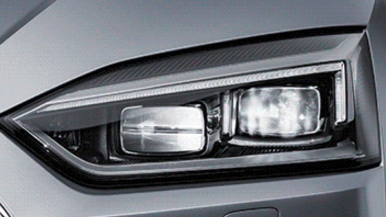 Así son los faros del nuevo Audi A5