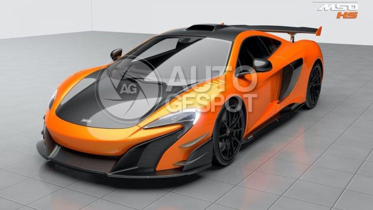¿Al descubierto? McLaren 688 HS, el Super Series más rápido