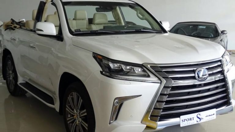 ¿Quieres un Lexus LX descapotable? Con 310.000 euros puedes hacerte con uno transformado