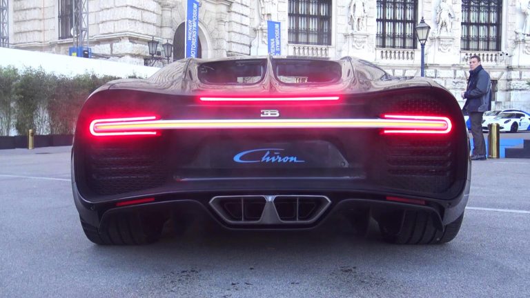 Vídeo: el Bugatti Chiron vuelve a dejarse ver y esta vez, exprimiendo el W16