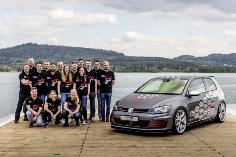 Volkswagen Golf GTI Heartbeat: 394 CV en un Golf único presentado en el Wörthersee 2016