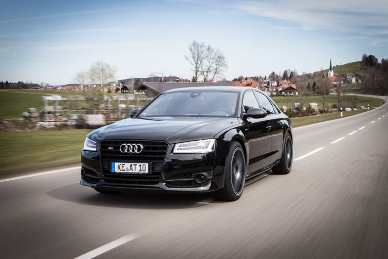 Audi S8 Plus por ABT: Un lujoso avión de 705 CV para largos viajes en la Autobahn