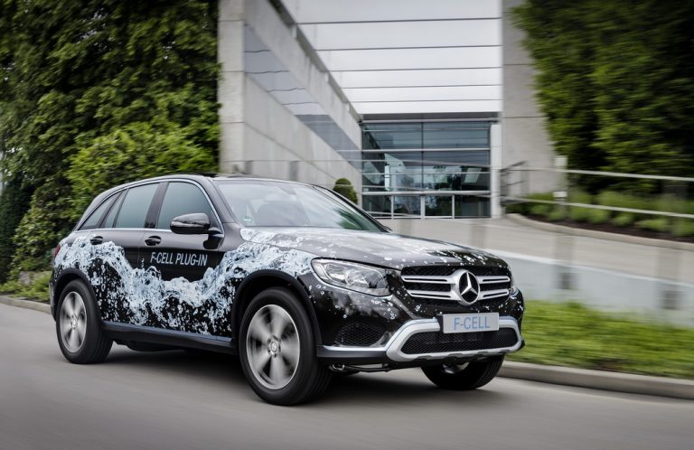 El Mercedes GLC F-Cell llegará al mercado el próximo año