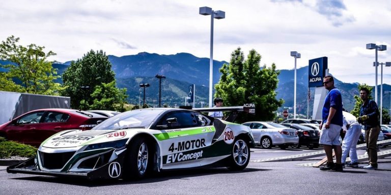 Un Acura NSX totalmente eléctrico de 1.000 CV de potencia subirá este 2016 al Pikes Peak