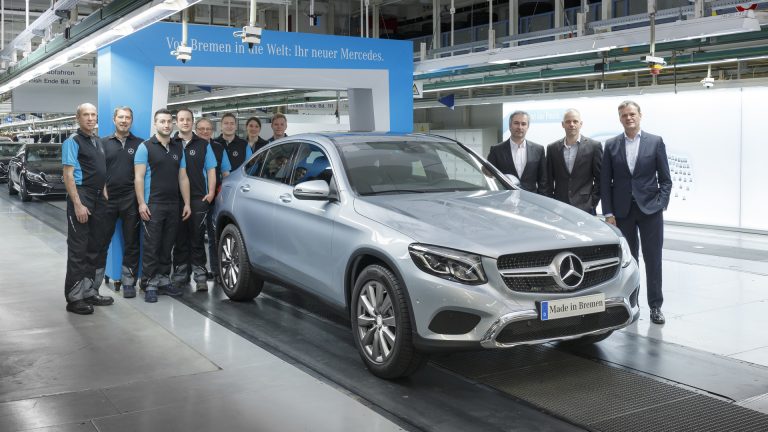 Arranca la producción del Mercedes GLC Coupé