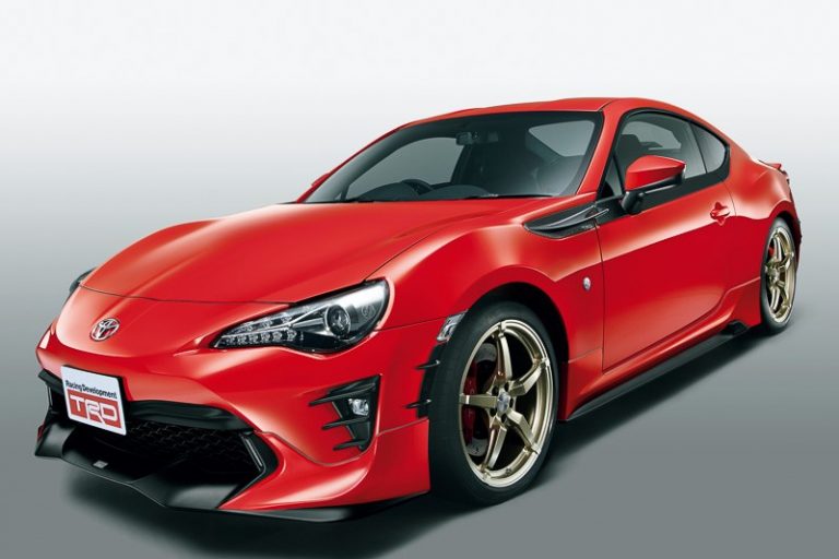 TRD Toyota GT86: El kit aerodinámico se actualiza con el lavado de cara