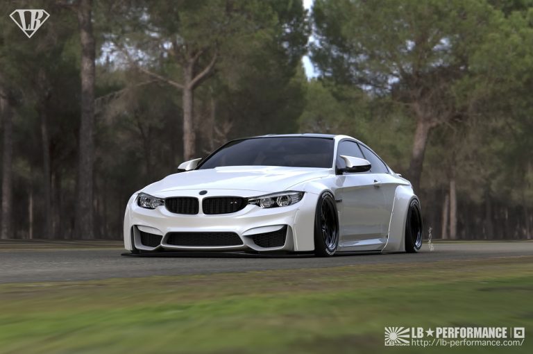 ¡Espectacular! Liberty Walk lleva al gimnasio al BMW M4