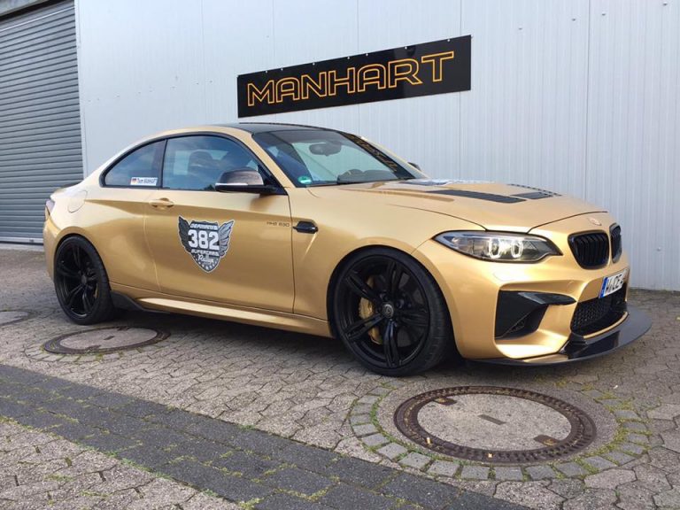 ¡Agárrate donde puedas! Así es el BMW M2 de MANHART con 630 CV