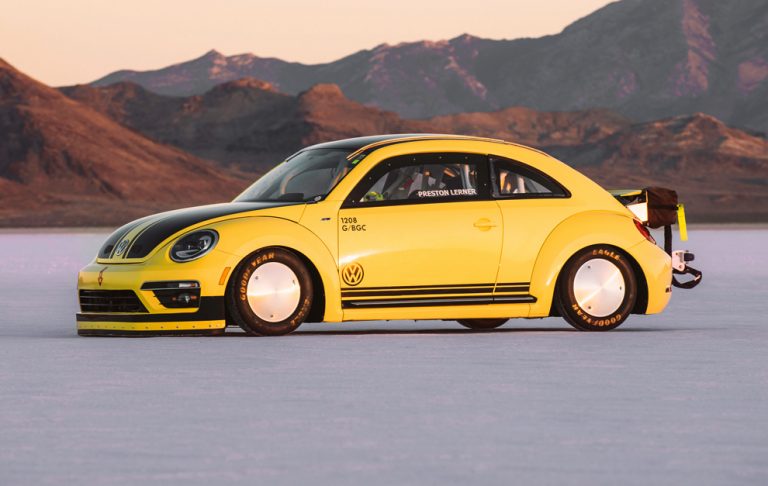 El Volkswagen Beetle LSR que alcanza 328 km/h: El escarabajo que vuela bajo
