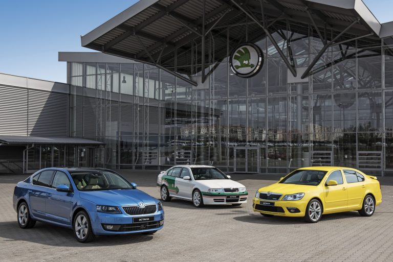 ¡Feliz 20 aniversario al Skoda Octavia!
