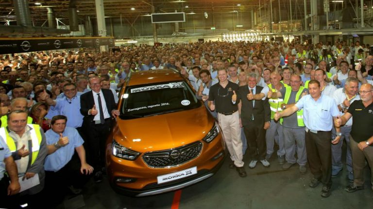 Ya ha salido el primer Opel Mokka X de Figueruelas (Zaragoza)