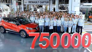 ¡Todo un éxito! Ya se han colocado 750.000 unidades del Renault Captur