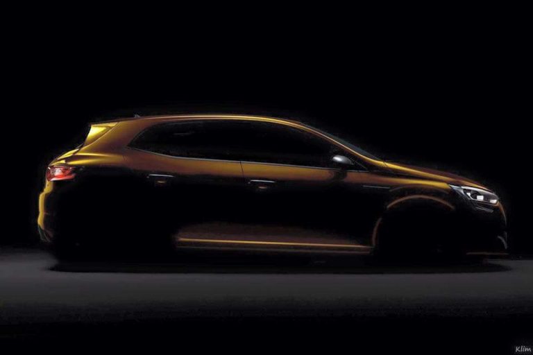 El nuevo Renault Megane RS contará con caja manual y dirección a las cuatro ruedas