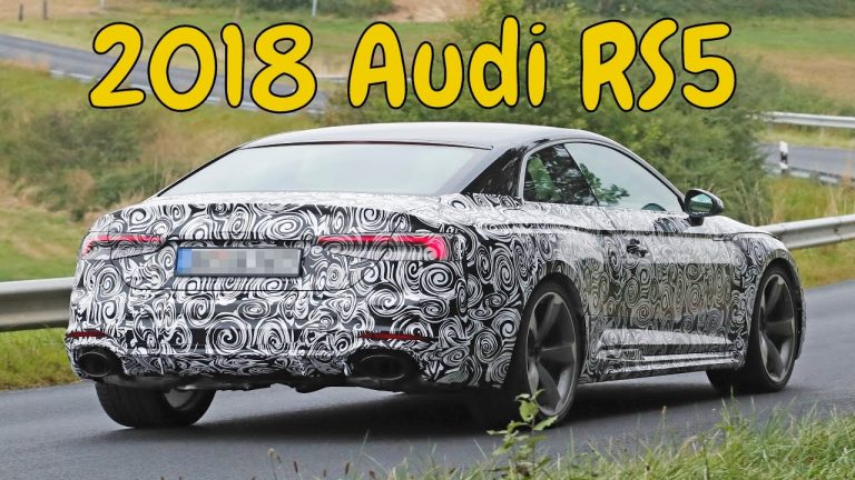 Vídeo: el Audi RS5 vuela en el ‘Ring, y ya prueba el V6 de Porsche